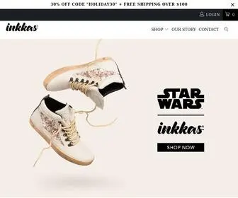 Inkkas.com(INKKAS® Global Footwear) Screenshot
