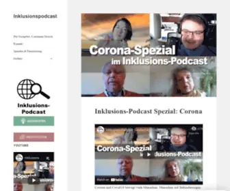 Inklusionspodcast.de(Inklusionspodcast) Screenshot