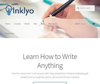 Inklyo.com(Writing Courses) Screenshot