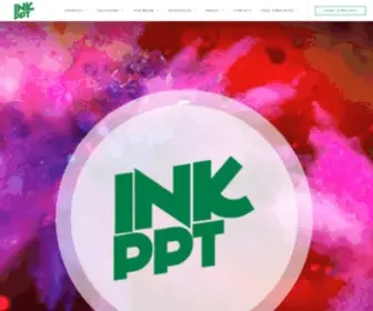 INKPPT.com(Presentation Design Agency) Screenshot