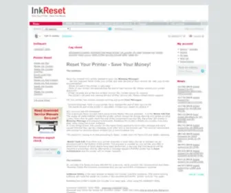 Inkreset.com(InkRESET Utility) Screenshot