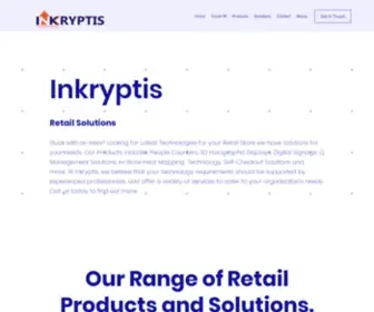 Inkryptis.com(People Counting Machine) Screenshot