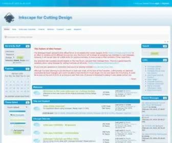 Inkscapecuttingdesign.com(Inkscape Cutting Design) Screenshot