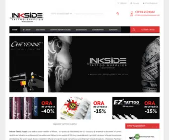 Inksidetattoosupply.it(Inkside Tattoo Supply) Screenshot