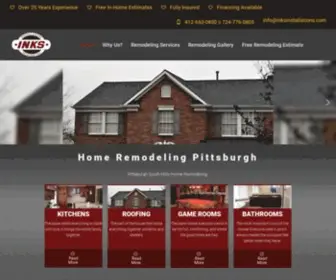 Inksinstallations.com(Pittsburgh South Hills Home Remodeling) Screenshot