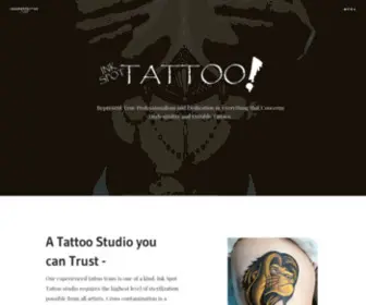 Inkspottattoofl.com(Ink Spot Tattoo) Screenshot