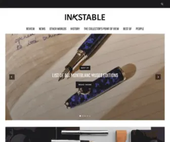 Inkstable.com(inkstable) Screenshot