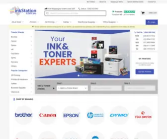 Inkstation.com.au(Ink Station) Screenshot