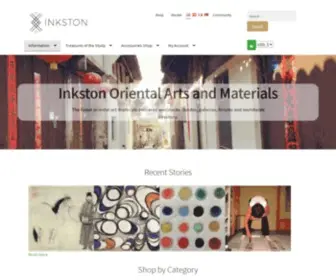 Inkston.com(Inkston Oriental Arts and Materials) Screenshot