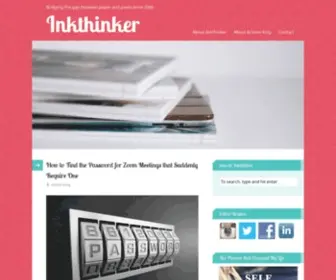 Inkthinkerblog.com(Inkthinker) Screenshot