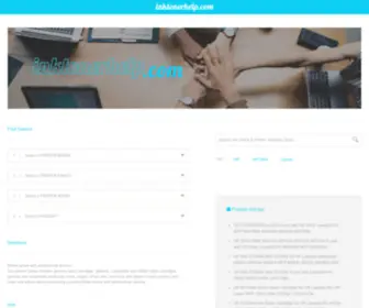Inktonerhelp.com(inktonerhelp) Screenshot
