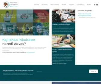 Inkubator-KocevJe.si(Podjetniški) Screenshot