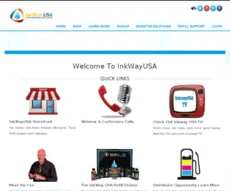 Inkwayusa.com(The InkWay USA Synergy Distributor Program (SDP)) Screenshot