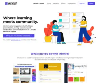 Inkwire.co(Learning Platform) Screenshot