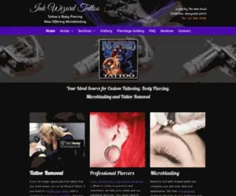 Inkwizardtattoo.com(Ink Wizard Tattoo) Screenshot