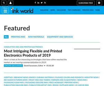 Inkworldmagazine.com(Covering the Printing Inks) Screenshot