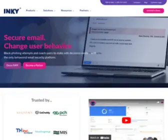 Inky.com(Secure Email) Screenshot