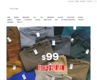 Inlabonline.net(男裝網店) Screenshot