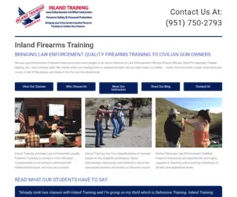 Inlandarms.com(Inland Training) Screenshot