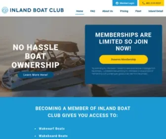 Inlandboatclub.com(Inland Boat Club) Screenshot