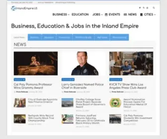 Inlandempire.us(The Inland Empire's Business) Screenshot