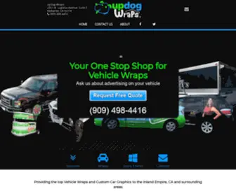 Inlandempirecavehiclewraps.com(Inland Empire CA) Screenshot