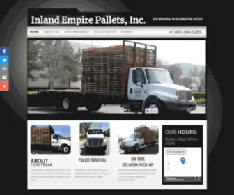 Inlandempirepalletsinc.com(Inland Empire Pallets) Screenshot