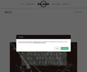 Inlandlapinilladh.com(Inland La Pinilla DH) Screenshot