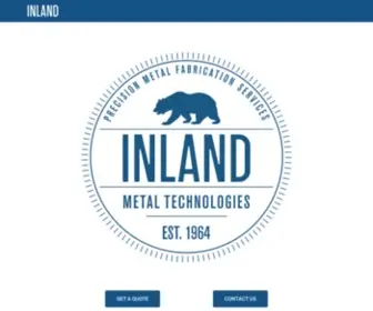 Inlandmetal.com(Inland Metal) Screenshot