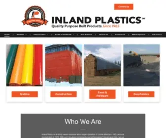 Inlandplastics.com(Inlandplastics) Screenshot