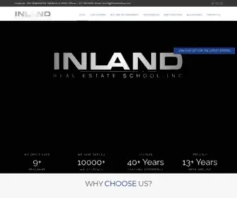 Inlandrealestateschool.org(Illinois real estate school) Screenshot