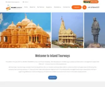 Inlandtourways.com(Travel Company) Screenshot