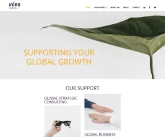 Inlea.com(Supporting your success) Screenshot