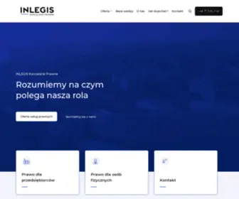 Inlegis.pl(Kancelaria Wrocław) Screenshot