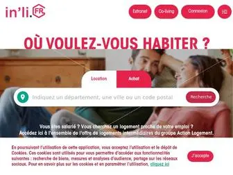 Inli.fr(Logement interm) Screenshot