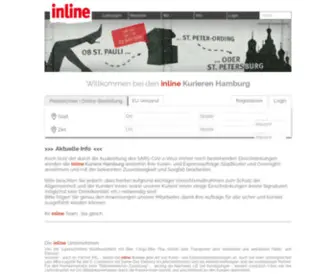 Inline-Kurier.de(Inline Kurier Hamburg) Screenshot