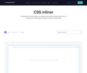 Inliner.cm(Free Tool) Screenshot