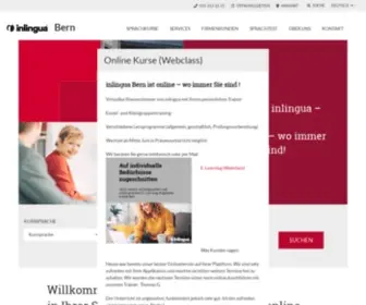 Inlingua-Bern.ch(Immer das passende Angebot) Screenshot