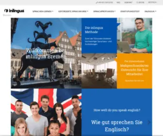 Inlingua-Bremen.de(Inlingua Bremen) Screenshot