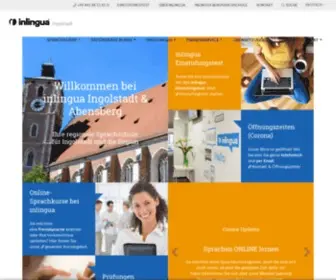 Inlingua-Ingolstadt.de(Mit Erfolg Sprachen lernen) Screenshot