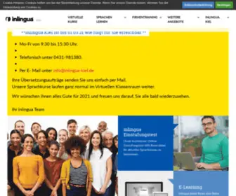 Inlingua-Kiel.de(Inlingua Sprachcenter Kiel) Screenshot