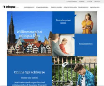 Inlingua-ULM.de(Inlingua Ulm) Screenshot