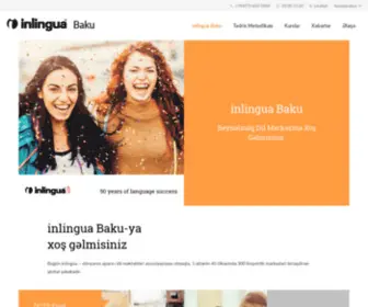 Inlinguabaku.com(Inlingua Baku) Screenshot