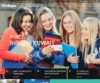 Inlinguakuwait.com(Inlingua Kuwait) Screenshot