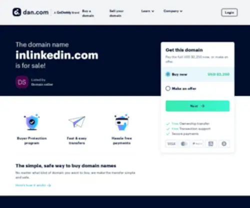 Inlinkedin.com(Inlinkedin) Screenshot