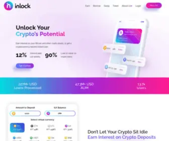 Inlock.io(Unlock Your Crypto's Potential) Screenshot