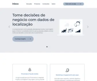 Inloco.com.br(Identidade Mobile por Localização) Screenshot
