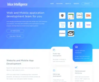 Inluxi.com(Inlux Intelligence) Screenshot