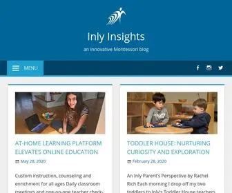 Inlyinsights.org(An innovative Montessori blog) Screenshot