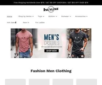 Inlylinefashion.com(Discounted Men Clothing) Screenshot